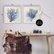 Stupell Industries Blue Coral Branches 2pc Framed Giclee Wall Art Set Design by Susan Arnot